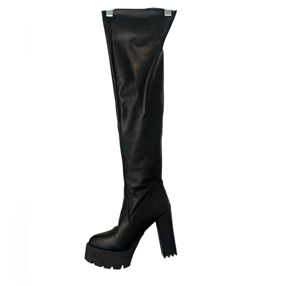 Over-the-knee, Black, size 5.5 - Picture 2 of 15